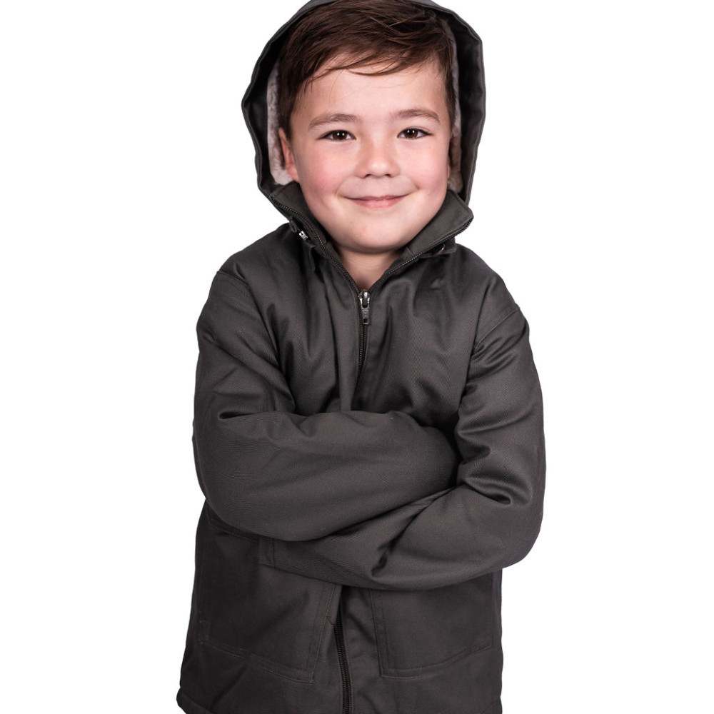 KIDDIES JACKET OLIVE 34YRS